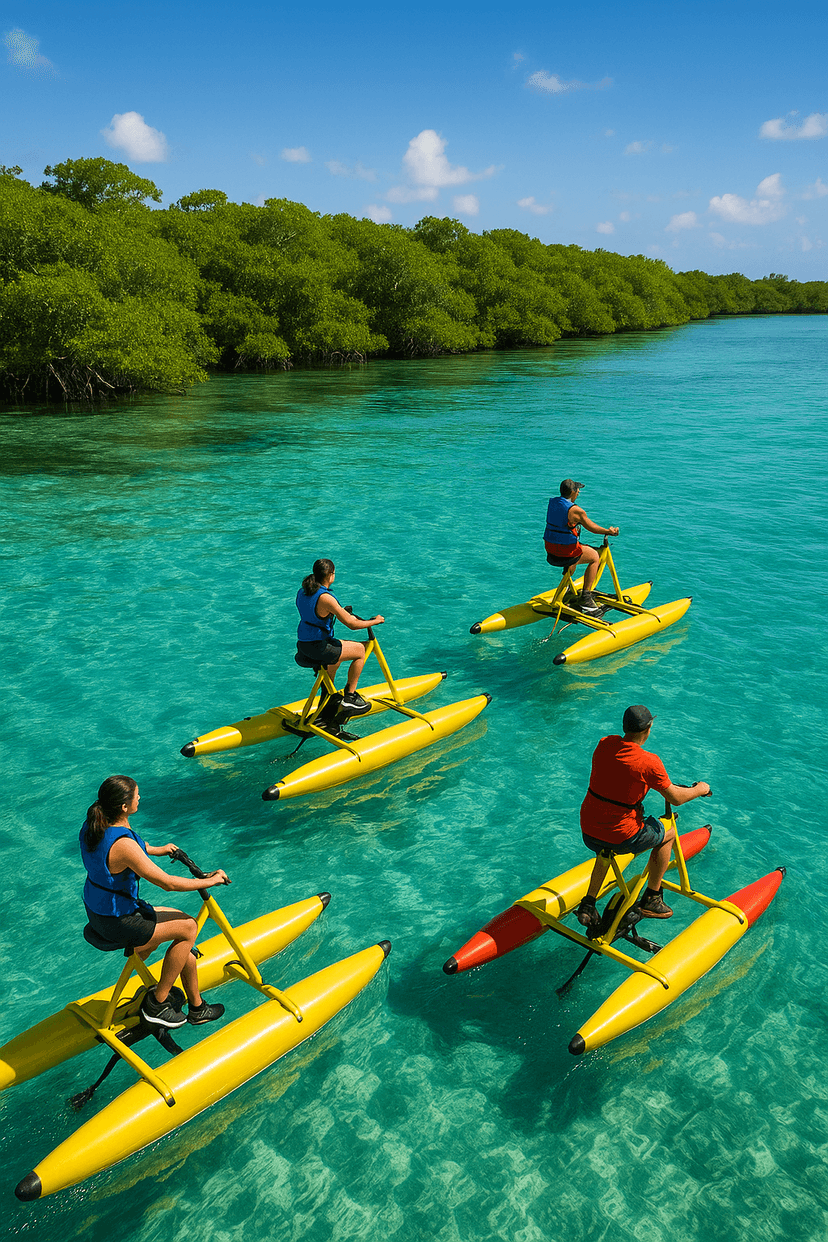 Excursion en WaterBikes
